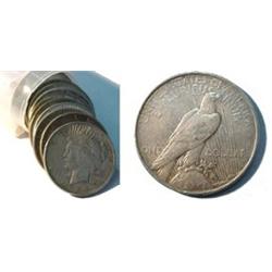 Nice Lot of 20 Peace Silver Dollars