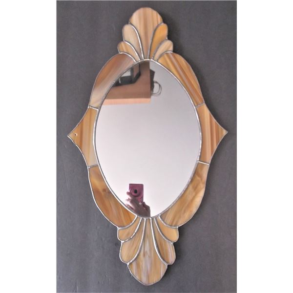Stained Glass Mirror Has Been Repaired
