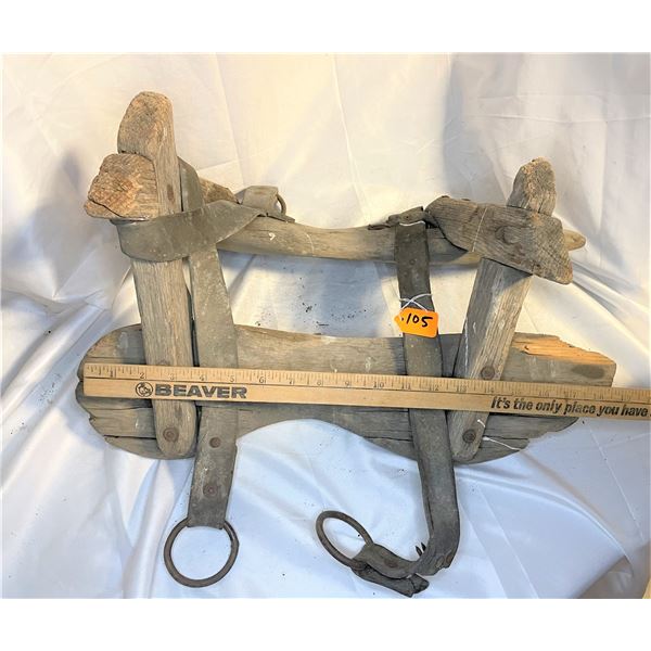Antique / Vintage Wooden Pack Saddle