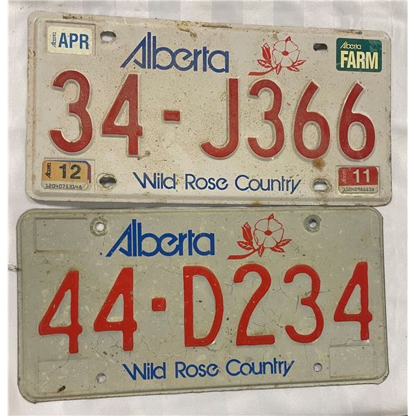 License Plate , Alberta