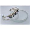 Image 3 : Zuni Sterling White Buffalo Turquoise Bracelet