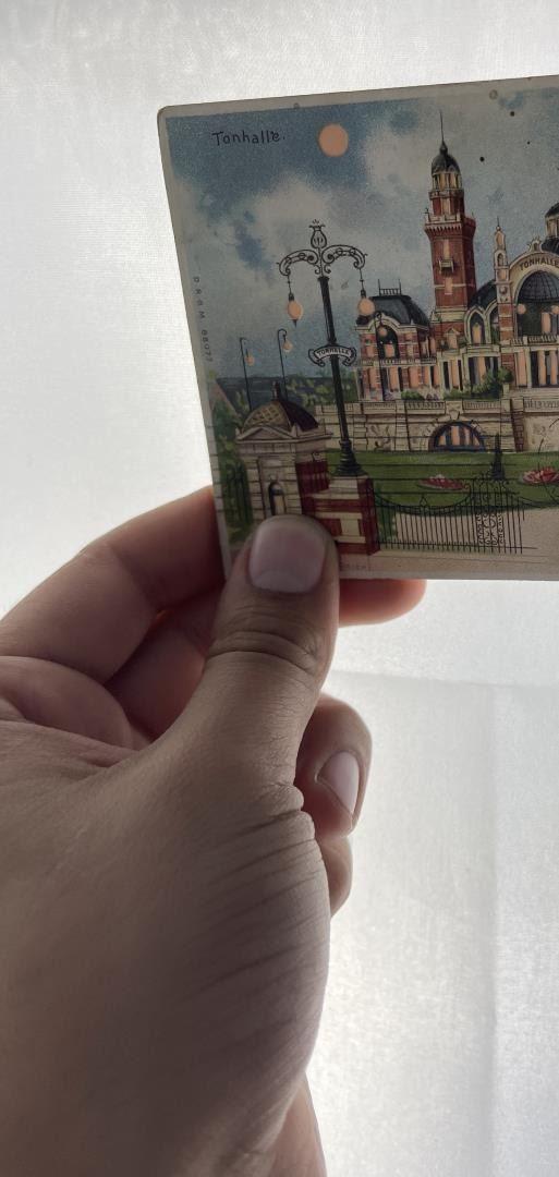 Group of Antique Hold to the Light Postcards