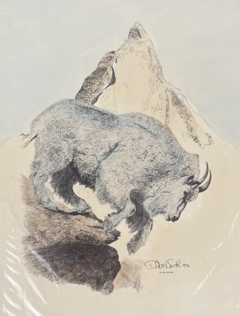 D Noel Smith Mountain Goat Print