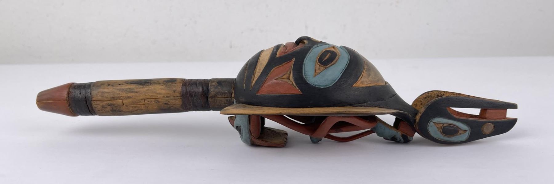 Northwest Coast Haida Indian Rattle