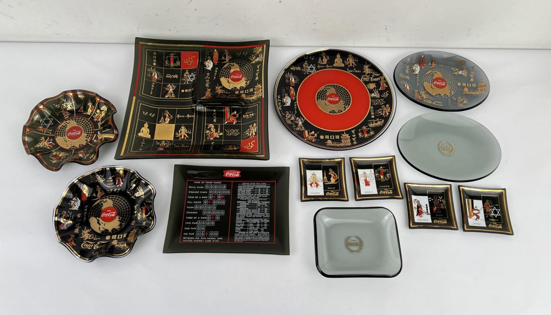 Coca Cola Around the World Travel Glassware Set