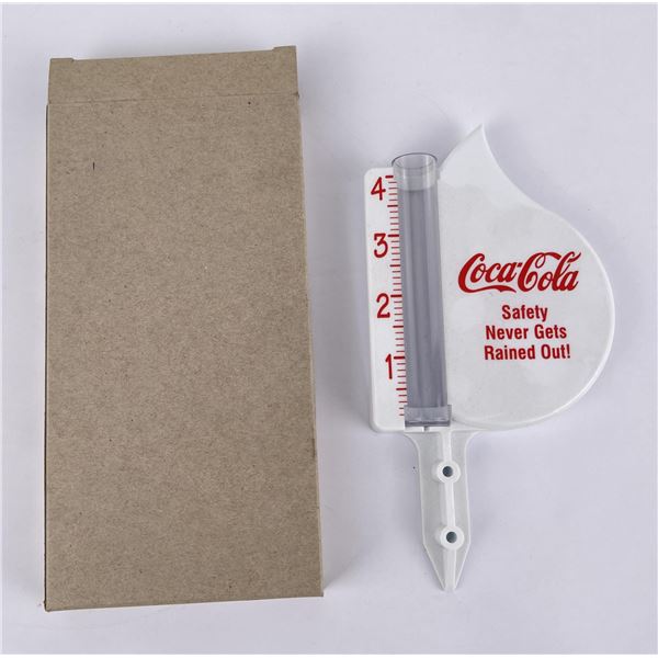 Coca Cola Safety Rain Gauge