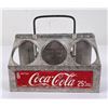 Image 1 : Coca Cola Metal Six Bottle Carrier