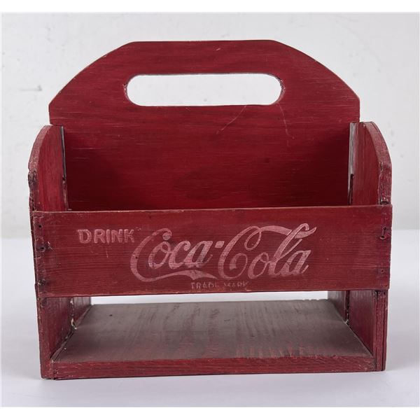 Coca Cola Metal Six Bottle Carrier