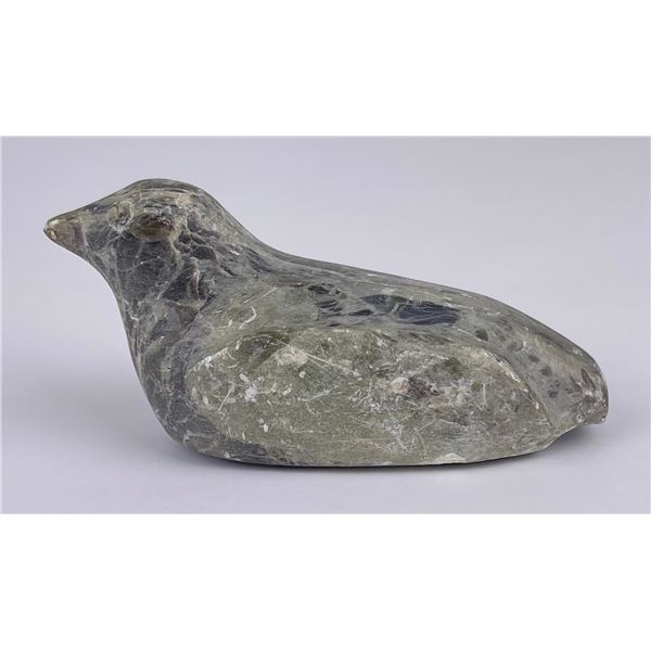Alaskan Inuit Eskimo Soapstone Bird Carving