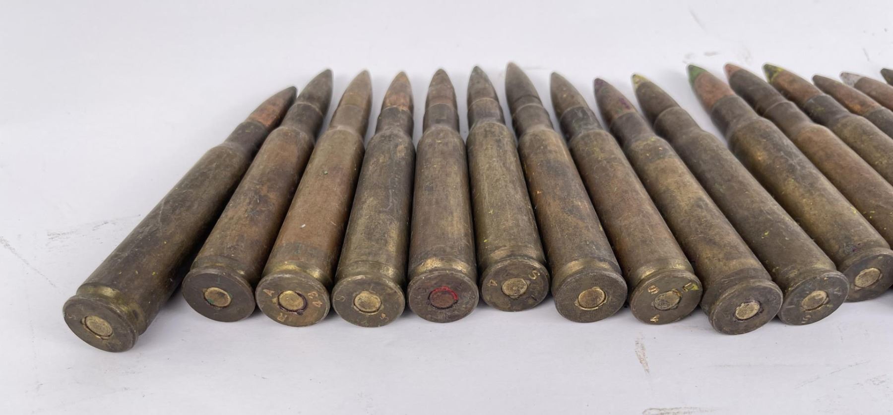 Assorted 50 Caliber Machine Gun Ammo
