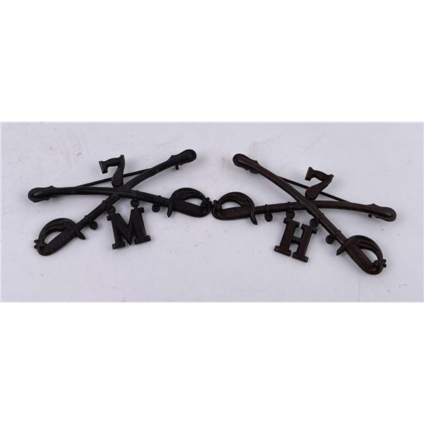 7th Cavalry Hat Insignia Device Pin