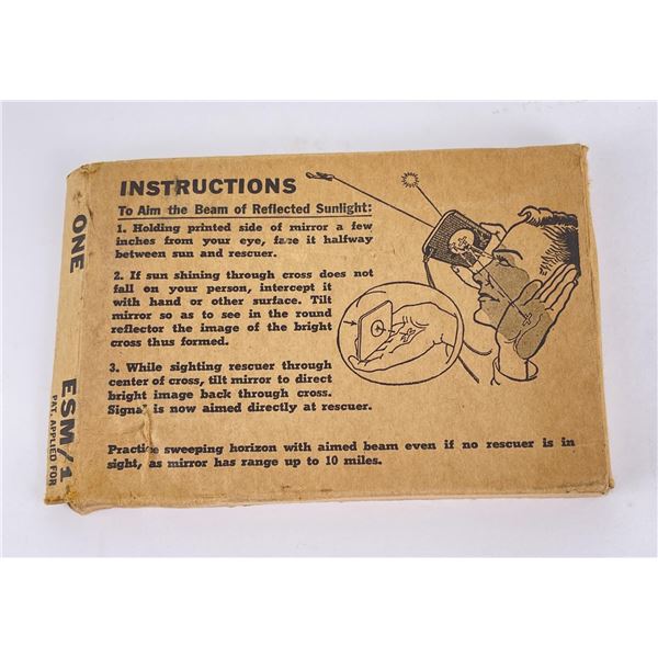 WW2 Type ESM/1 Signal Mirror