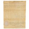Image 1 : Thomas Jefferson and James Madison Document Signed as President and Secretary of State