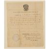 Image 1 : John Quincy Adams Document Signed as Secretary of State