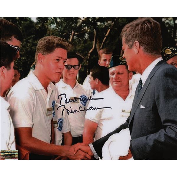 Bill Clinton Signed Photograph