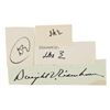 Image 1 : Dwight D. Eisenhower (4) Signatures
