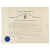 Image 1 : William McKinley Document Signed as President