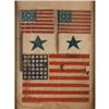 Image 2 : American Parade Flags (3) and Stars (2) Display (Mid-to-Late 19th-Century)