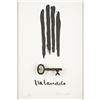 Image 2 : Nelson Mandela Signed Limited Edition 'Key & Bars' Lithograph and Replica Key