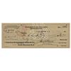 Image 1 : Thomas Edison Signed Check