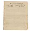 Image 2 : Harvard University: Josiah Quincy III Signed 'Laws and Regulations' Admission Document