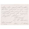 Image 2 : Lizzie Borden Autograph Letter Signed