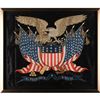 Image 1 : American Trapunto Banner Circa 1900