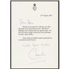 Image 1 : Camilla, Queen Consort Typed Letter Signed