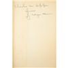 Image 2 : J. Edgar Hoover Signed Book