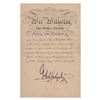 Image 1 : Kaiser Wilhem II Document Signed