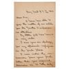 Image 1 : Robert E. Peary Autograph Letter Signed