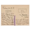 Image 1 : Princess Victoria Signed Christmas Card with Handwritten Note