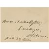 Image 1 : Booker T. Washington Signature