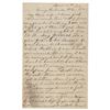 Image 1 : Civil War Soldier's Letter