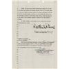 Image 1 : Walt Disney Document Signed