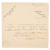 Image 1 : Stephen Crane Autograph Quote Signed