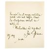 Image 1 : Jacob Grimm Autograph Letter Signed