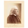 Image 1 : Franz Liszt Signed Photograph