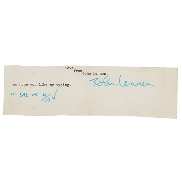 Beatles: John Lennon Signature