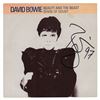Image 1 : David Bowie Signed 45 RPM Record Sleeve