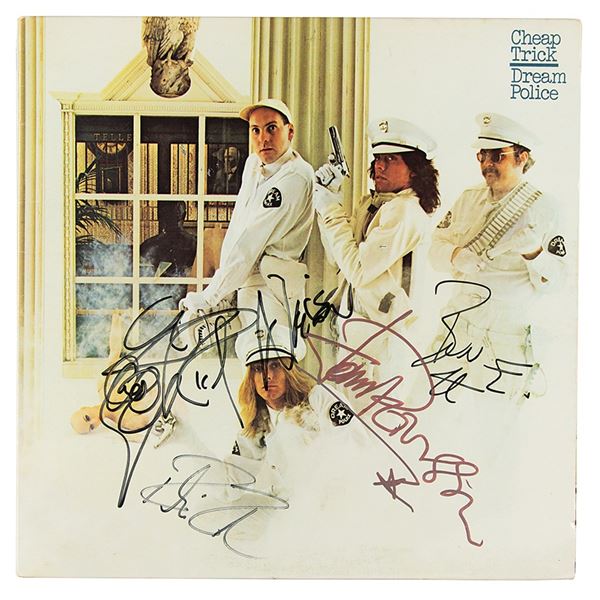 Cheap Trick Signed Album