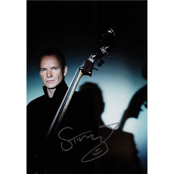 Sting Signed Photograph