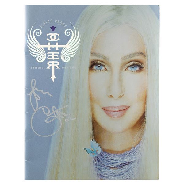 Cher Signed Tour Book