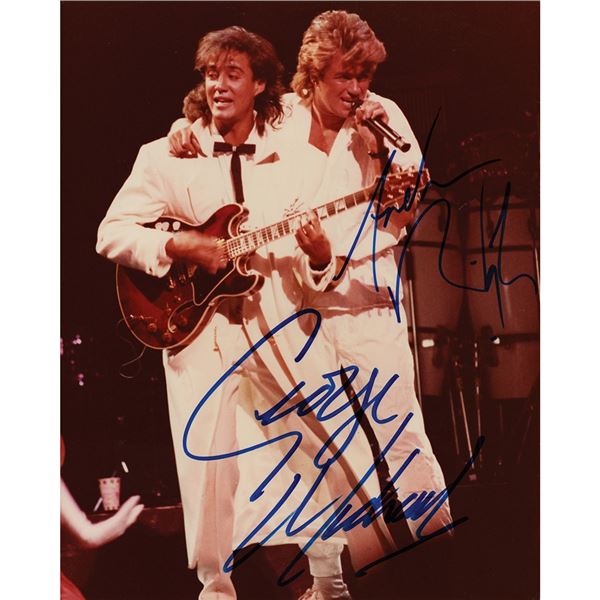 Wham! Signed Photograph