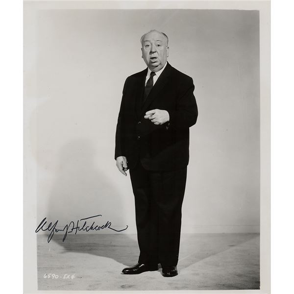 Alfred Hitchcock Signed Photograph