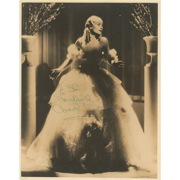 Carole Lombard Signed Photograph