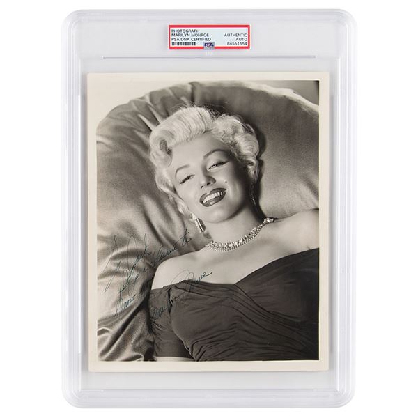 Marilyn Monroe Signed Photograph