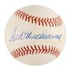 Image 1 : Ted Williams Signed Baseball