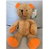 Image 1 : Hippo Hug Weighted Stuffy orange Bear 6lbs