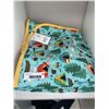 Image 1 : Hippo Hug Customized Weighted Blanket - 40x50 - Smores -10 lbs